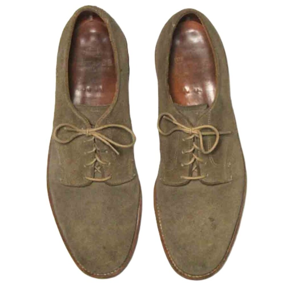 L.L. Bean Classic Bucks Tan Suede Oxford Shoes Nubuck Men's Size 10C